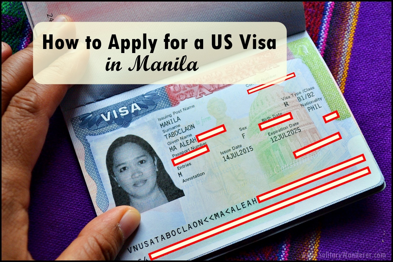 How To Apply For A Us Visa In Manila