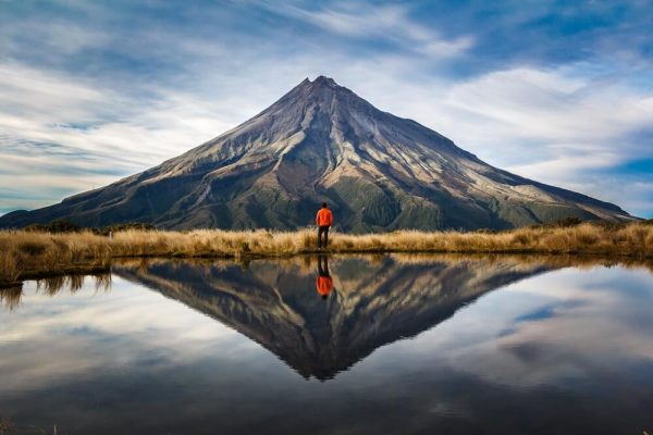 Taranaki Volcano in New Zealand