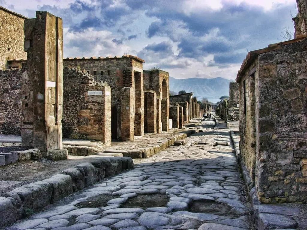 Explore historic Pompeii (stock photo)