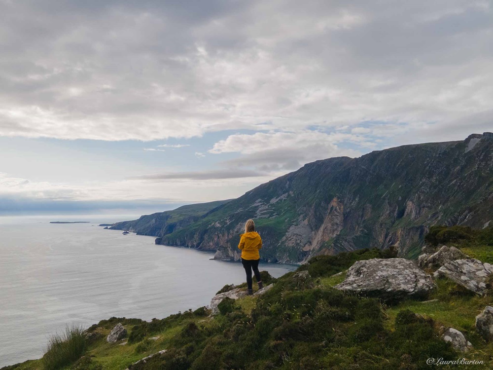 Viaje en solitario a Irlanda: vea los acantilados en Slieve League