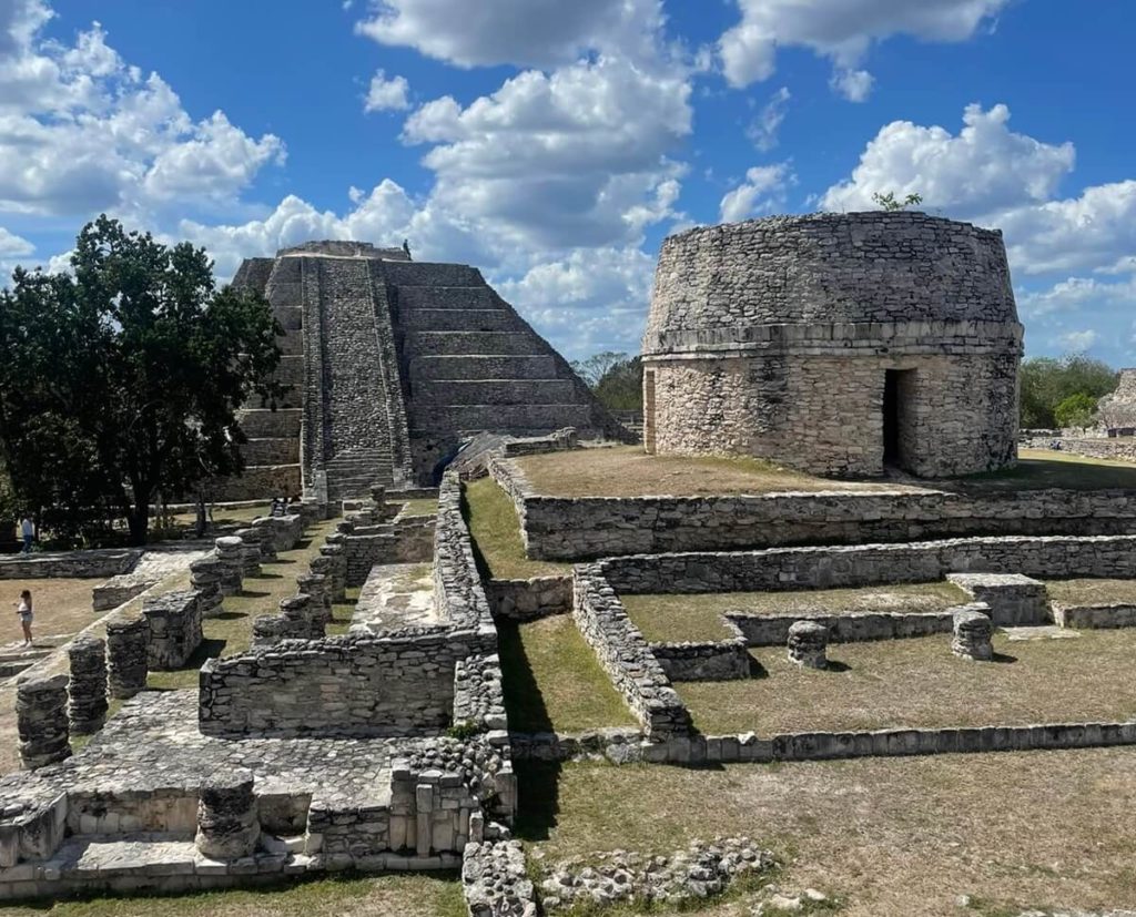 The archaeological site of Mayapan,